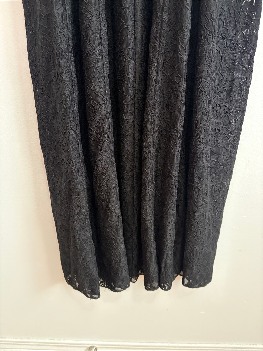 BNWOT Anthropologie Extro&Vert Heidi Sleeveless Seamed Lace Maxi Dress size US6 - Picture 6 of 6